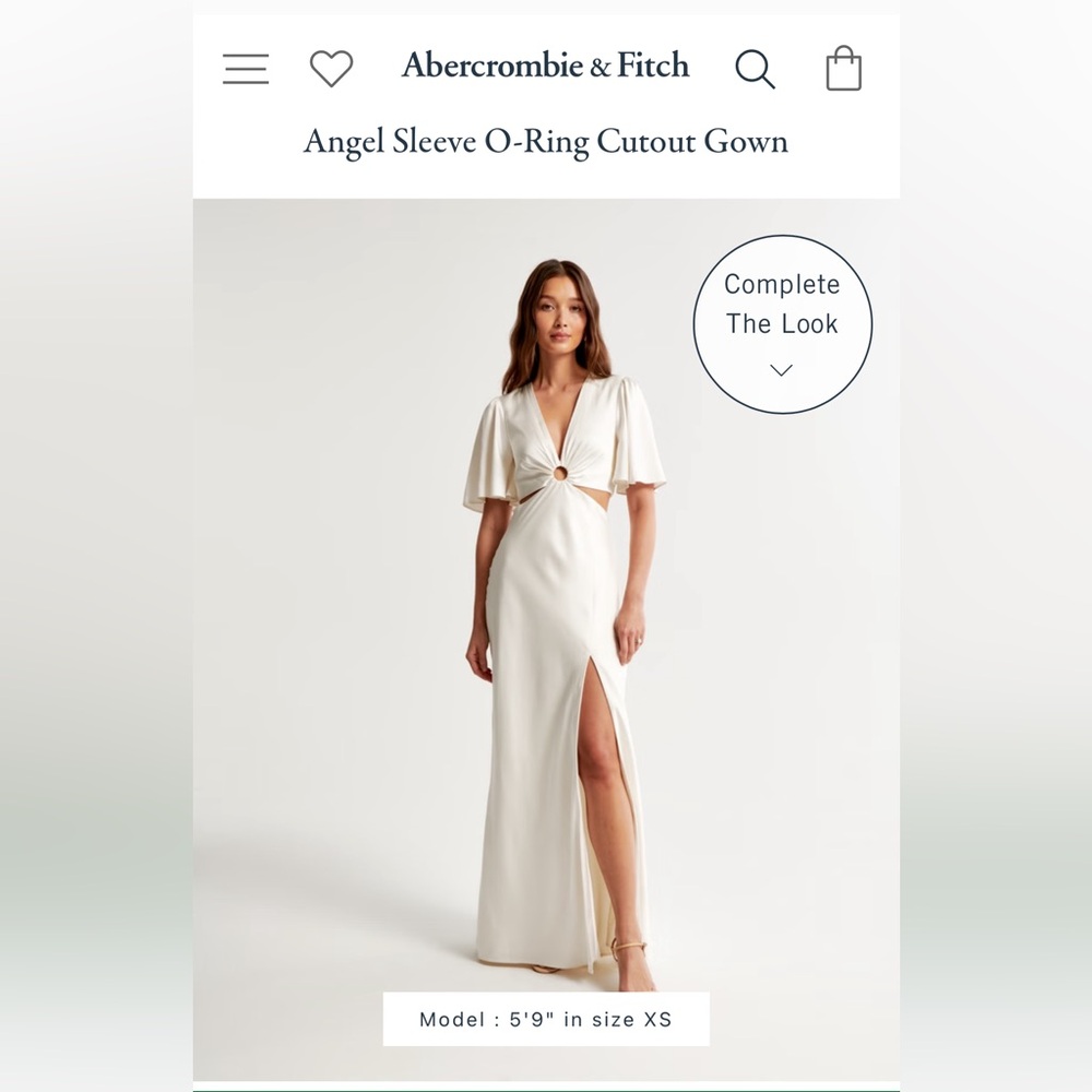 White Abercrombie Dress